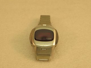Vintage Pulsar Digital Watch Led 221877 Not (or Restore)