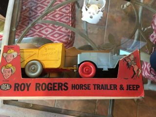 Roy Roger Horse Trailer & Jeep
