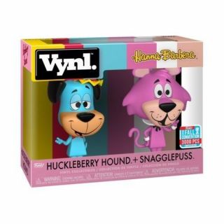 Nycc 2018 Funko Vynl.  Hanna Barbera Huckleberry Hound Snagglepuss 1/3000
