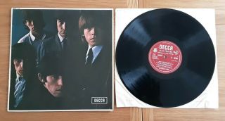 The Rolling Stones No.  2 - Rare Uk Decca 12 " Vinyl Lp Blind Man Text 2a