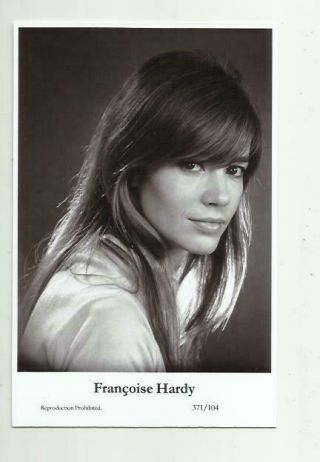 (n524) Francoise Hardy Swiftsure (371/104) Photo Postcard Film Star Pin Up