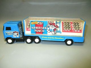 Vintage Buddy L Hawaiian Punch Tractor Trailer.  Complete.  Pow