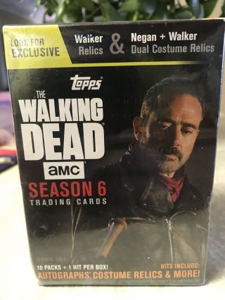 2017 Topps The Walking Dead Season 6 Trading Cards - Blaster Box