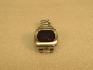 Vintage Pulsar Digital Watch Led 583909 Not (or Restore)