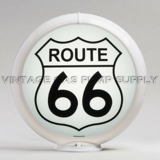 Route 66 13.  5 " Gas Pump Globe (g174) - U.  S.  Only