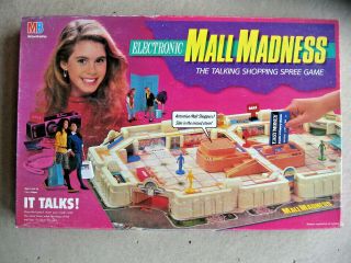 Vintage Mall Madness Electronic Game (1989) Milton Bradley