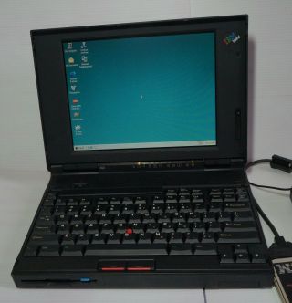 Fully Functional: Vintage IBM ThinkPad 755CX Laptop Type 9545 2