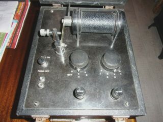 Vintage Antique Watson Electric Medical Therapy Shock Machine
