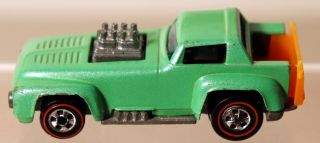 Dte 1973 Hot Wheels Redline Fluorescent Green Short Order