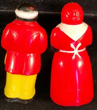 Vintage Mammy Uncle Mose Salt & Pepper Shakers F&F Mold & Die 3