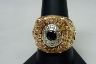 10kt Yellow Gold 1994 West Point Usma Class Ring I - 9237