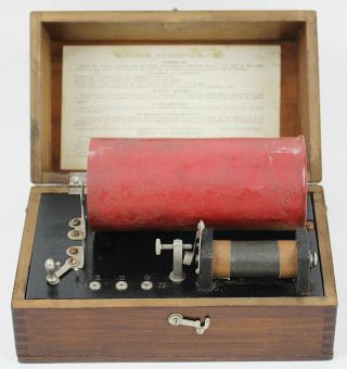 Antique Medical Quack Medicine Electro - Shock Therapy Device Geo.  P Pilling & Son