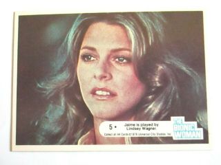 1976 Donruss The Bionic Woman Complete Set Of 44 Cards (nm)