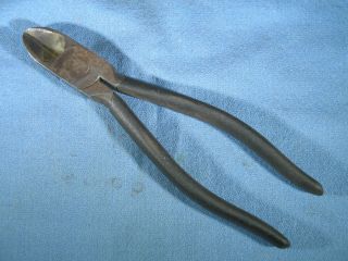 Vintage Craftsman Wf Usa 45073 Diagonal Wire Cutting Pliers Made In Usa Tool