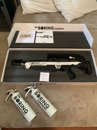 The Boring Company Not A Flamethrower (2 Fire Extinguishers) 02501 Tesla