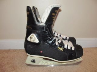 Vintage Vtg Size 7.  5 Ee Daoust 501 Hockey Skates