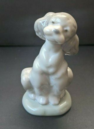 Lladro Figurine 7685 A Friend For Life Glazed Poodle Society 2000 V25 Qq