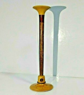 Antique Medical Wooden Monaural Stethoscope Vintage Diagnostic Ear Trumpet