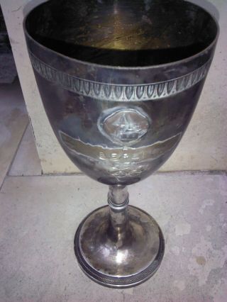 Exrare Antique Vintage German Goblet - Cup.  Marked Berlin 1936.