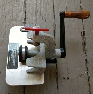 Vintage Rigby Cloth Stripping Machine Model B Cutter Rb1 J D Paulsen Bridgton Me
