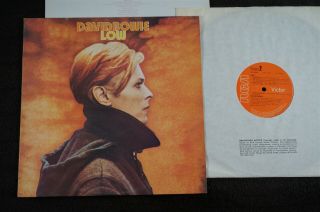 David Bowie Low (rca Victor Uk 1st Press Lp 1977,  Insert) A - 1/ B - 2.  Ex Audio