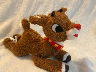 Hallmark Rudolph The Red - Nosed Reindeer Plush Stuffed Animal 10 " Floppy