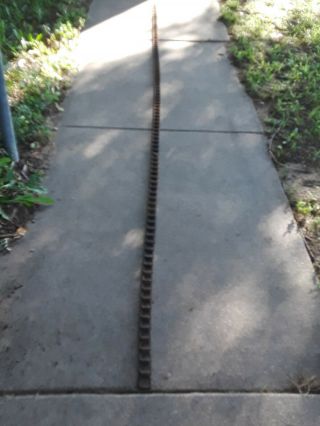 Vintage Planter Square Flat Link Chain - Steampunk - Re - Purpose Project - 12 Ft