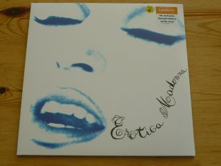 Madonna - Erotica White Vinyl Double Album 2lp Record Limited Edition