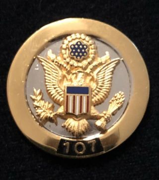 Authentic Member Of Congress Lapel Pin - 107th Us Congress