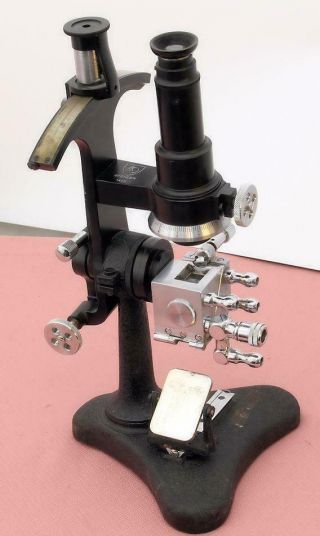 Vintage Spencer / American Optical Abbe Lab Refractometer & Wood Case