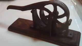 Antique Cast Iron 1 Cork Press - 1800 