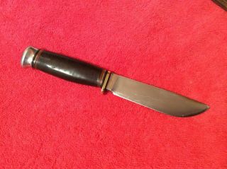 Vintage MARBLE ' S Boy Scout Sport Knife plus Hatchet and Leather Sheath 2