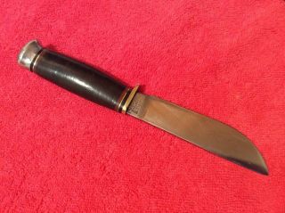 Vintage MARBLE ' S Boy Scout Sport Knife plus Hatchet and Leather Sheath 3