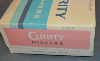 Vintage Curity Diapers 3