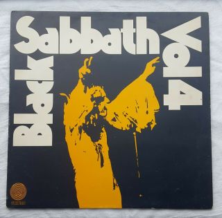 Black Sabbath Vol 4 - 1st Press Vertigo Swirl - G/f Lp - 1972 -