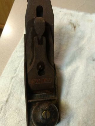Vintage Stanley Bailey No.  4 Wood Plane From 1931 - 1932