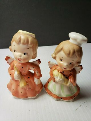 Cool Vintage Anthro Angels Salt And Pepper Shakers