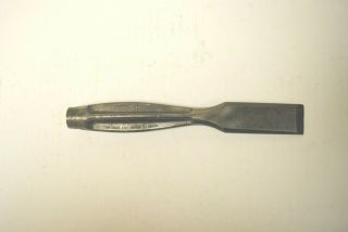 Crescent Tool Co.  1 In Wide All Metal Wood Chisel 8 In Long No.  175 Vintage Usa