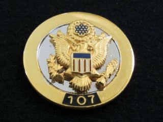 Authentic Numbered Member Of Congress Lapel Pin - 107th Us Congress
