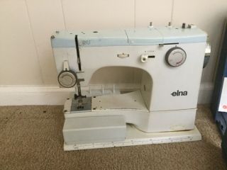 Vintage Elna Su 62 Arm Sewing Machine