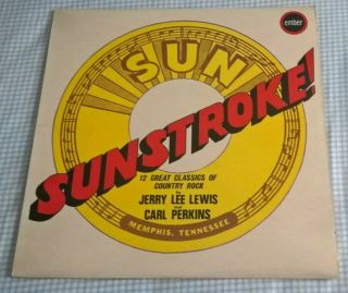 Jerry Lee Lewis & Carl Perkins,  Sunstroke,  1966 Ember,  R&r,  Cover & Vinyl N/m.