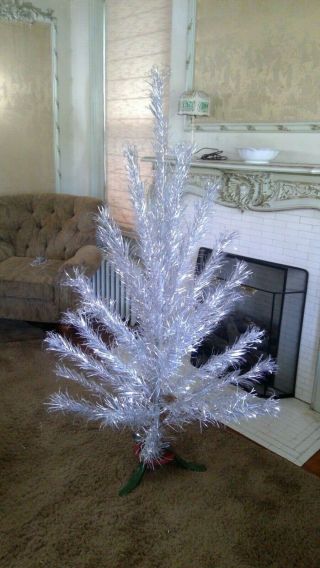 Vintage 6 Foot Aluminum Taper Christmas Tree