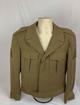Ww2 Us Army Air Force Jacket With Us Army 20th Air Force Army Air Corps Bullion