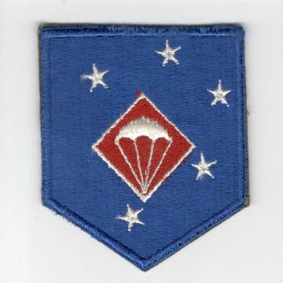 Ww 2 Usmc 1st Marine Amphibious Corps Parachute Battalion Patch Inv H511