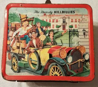 Vintage 1963 The Beverly Hillbillies Metal Lunchbox (no Thermos)