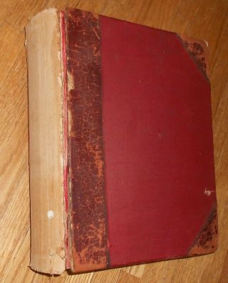 1903 Antique Medical Book Photographic Atlas Of The Diseases Of Skin & Smallpox