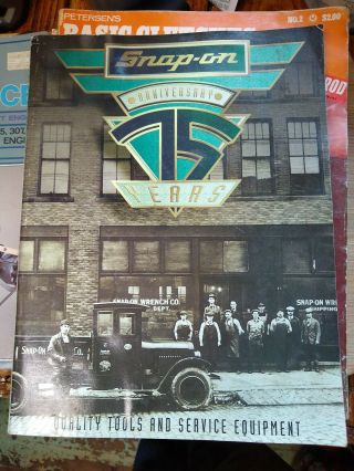 Snap On Tools " 75th Anniversary Catalog” For The Year 1995.