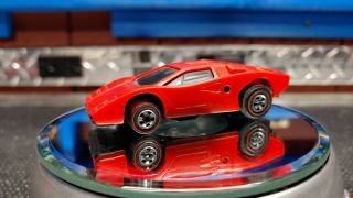 1978 Hot Wheels Sizzlers Redline 9863 Red Lamborghini Countach