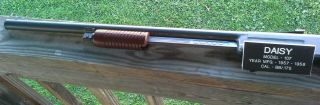 Vintage Daisy Bb Gun,  Model 107 Slide Action,  Plastic Stock,