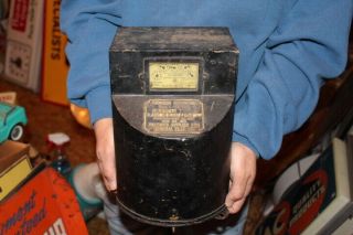 Rare Antique Vintage 1891 Thomson Recording Watt Meter General Electric Gauge